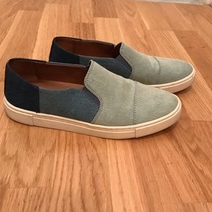 Frye denim sneakers